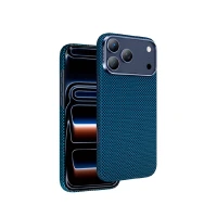 Кевларовая накладка  KEEPHONE KEVLAR NORRA с MagSafe совместимая с iPhone 17 Pro синий