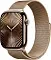 Apple Watch Series 10, 46 мм, корпус из титана цвета «титановый золотой», спортивный ремешок цвета «миланская петля» золотой M/L (MX003)