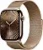 Apple Watch Series 10, 46 мм, корпус из титана цвета «титановый золотой», спортивный ремешок цвета «миланская петля» золотой M/L (MX003)
