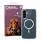 Противоударная накладка Cabal Premium Clear Case c MagSafe для Samsung Galaxy A37 прозрачная