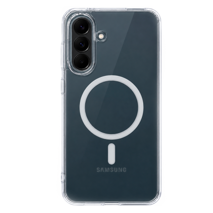 Противоударная накладка Cabal Premium Clear Case c MagSafe для Samsung Galaxy A37 прозрачная