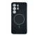 Накладка Silicone Case c MagSafe совместимая с Samsung S26 Ultra (SC) черная LB