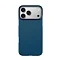 Кевларовая накладка  WIWU Aramid Armor с MagSafe совместимая с iPhone 17 Pro синяя