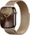Apple Watch Series 10, 46 мм, корпус из титана цвета «титановый золотой», спортивный ремешок цвета «миланская петля» золотой S/M (MC7T4)