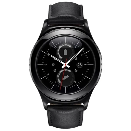AMOLED, сенсорный, с подсветкой  Samsung Gear S2 Classic black (черный)
