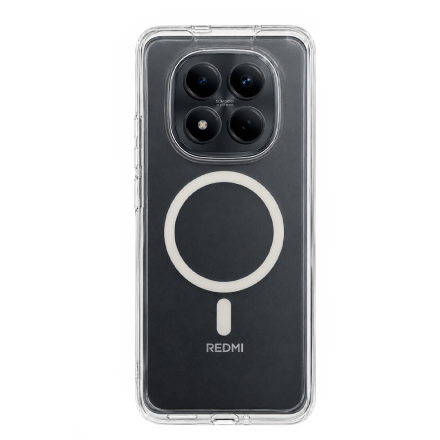 Противоударная накладка Cabal Premium Clear Case c MagSafe для Redmi Note 15 Pro Plus прозрачная