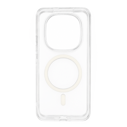 Противоударная накладка Cabal Premium Clear Case c MagSafe для Redmi Note 15 Pro Plus прозрачная