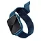 Браслет миланская петля UNIQ Dante Strap Steel совместимый с Apple Watch All (42-44-45-49 мм) Cobalt blue