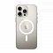 Пластиковая накладка Clear Case с MagSafe совместимая с iPhone 16 Pro Max прозрачная