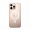 Пластиковая накладка Clear Case с MagSafe совместимая с iPhone 16 Pro Max прозрачная