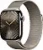 Apple Watch Series 10, 42 мм, корпус из титана цвета «титановый бежевый», спортивный ремешок цвета «миланская петля» бежевый (MWXF3)