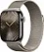 Apple Watch Series 10, 42 мм, корпус из титана цвета «титановый бежевый», спортивный ремешок цвета «миланская петля» бежевый (MWXF3)