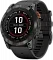 Умные часы Garmin Fenix 7X PRO Sapphire Solar (010-02778-54) карбоновый серый с черным ремешком