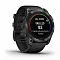 Умные часы Garmin Fenix 7X PRO Sapphire Solar (010-02778-54) карбоновый серый с черным ремешком