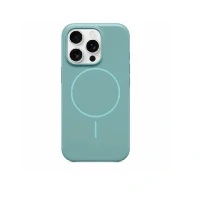 Пластиковая накладка be Case с MagSafe совместимая с iPhone 16 Pro синяя