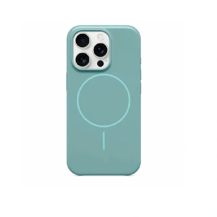Пластиковая накладка be Case с MagSafe совместимая с iPhone 16 Pro синяя