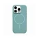 Пластиковая накладка be Case с MagSafe совместимая с iPhone 16 Pro синяя