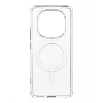Противоударная накладка Cabal Premium Clear Case c MagSafe для Redmi Note 15 Pro 4G прозрачная