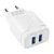 Сетевое зарядное устройство  Сетевое зарядное устройство Borofone ВA37A 2USB 12W белое