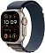 Apple Watch Ultra 2 GPS + Cellular, 49 мм, Titanium, Alpine (M) blue (синий) новые, не актив, запак (MM579)