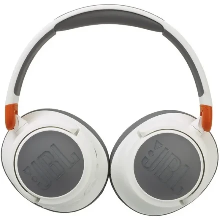 Беспроводные полноразмерные наушники  Детские беспроводные наушники JBL Junior 470NC белые