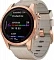 Умные часы  Часы Garmin Fenix 7S Sapphire Solar титан розовый с кожаным ремешком