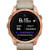 Умные часы  Часы Garmin Fenix 7S Sapphire Solar титан розовый с кожаным ремешком