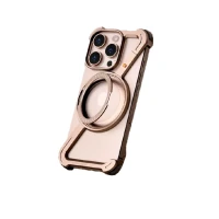 Алюминиевая накладка Z Creative Phone Case с MagSafe совместимая с iPhone 16 Pro пустынный титан