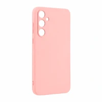 Силиконовая накладка для Samsung Galaxy A55 (SC) бежевая