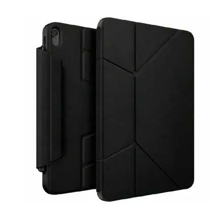 Чехол-книжка Uniq Ryze 360 совместимый с iPad Air 13" (2024) Black (черный)
