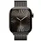 Apple Watch Series 10, 46 мм,  корпус из титана цвета сланцевый титан, спортивный ремешок цвета «миланская петля» сланцевый S/M (MC7R4L)