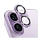Защитное стекло на модуль камеры WIWU Armor Deck Lens Protector совместимое с iPhone 17 Purple (лаванда)
