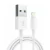 Кабель Foxconn USB/Lighting 1м белый техпак