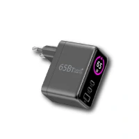 Сетевой блок Cabal Premium СP-TCH-651-3 65W GaN+PD series (2*USB-C/USB-A) черный