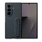 Силиконовая накладка Silicon Case + пленка совместимая с Samsung Z Fold7 черный (оригинал)