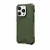 Противоударная накладка UAG Essential Armor с MagSafe совместимая с iPhone 15 Pro зеленая