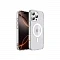 Противоударная накладка Cabal Premium Clear Case c MagSafe совместимая с Apple iPhone 16 Pro прозрачная