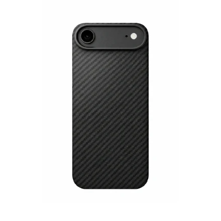 Кевларовая накладка KZDOO Keivlar совместимая с iPhone 17 Air черная
