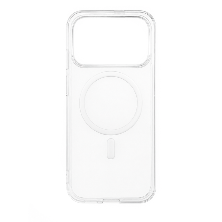 Противоударная накладка Cabal Premium Clear Case c MagSafe для Poco F8 Pro прозрачная