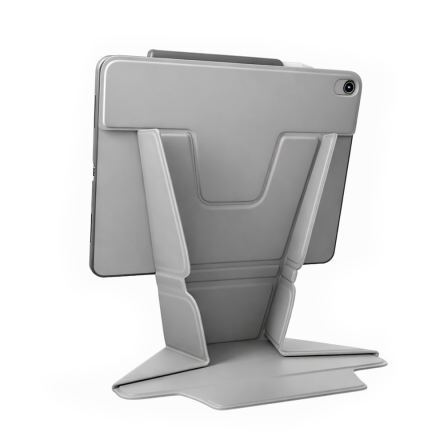 Чехол-книжка Uniq Ryze 360 совместимый с iPad Air 13" (2024) Grey (серый)