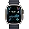 Apple Watch Ultra 2 (2024) GPS + Cellular, 49 мм, корпус из титана, ремешок Ocean (One Size) темно-синего цвета MX4D3