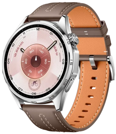 Умные часы  Смарт-часы Huawei Watch GT 6 (ATM-B19) 46 mm серый ремешок из кожи EAC