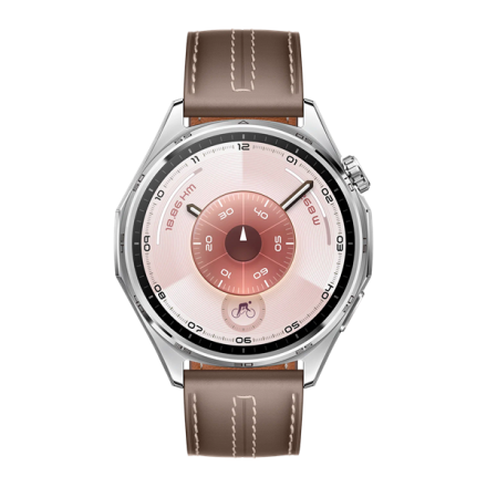 Умные часы  Смарт-часы Huawei Watch GT 6 (ATM-B19) 46 mm серый ремешок из кожи EAC