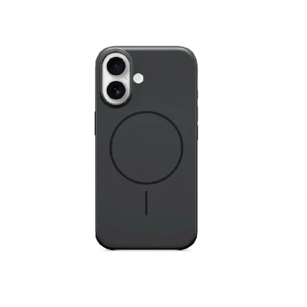 Пластиковая накладка be Case с MagSafe совместимая с iPhone 16 черная