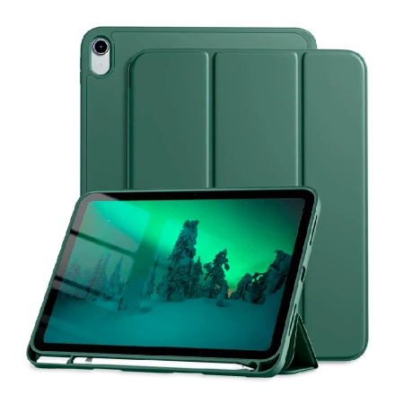Чехол-книжка Partner совместимая с iPad 10 (2022) 10.9"/iPad 11(А16)(2025) зеленая
