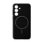 Накладка Silicone Case с MagSafe совместимая с Samsung S25 Plus/S24 Plus черная