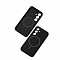 Накладка Silicone Case с MagSafe совместимая с Samsung S25 Plus/S24 Plus черная