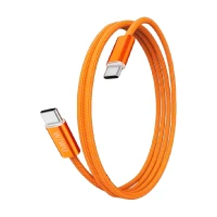 Кабель Wiwu Type-С/Lighting 27w 1,5м оранжевый