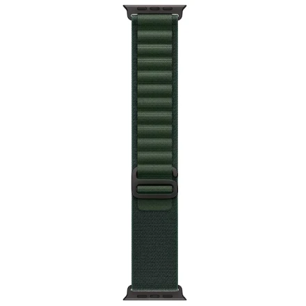 Apple Watch Ultra 2 (2024) GPS + Cellular, 49 мм, корпус из титана, ремешок Alpine (L) цвета Dark Green (темно-зеленый) MX4T3
