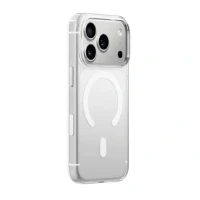 Пластиковая накладка Kzdoo IceGuard с MagSafe совместимая с iPhone 17 Pro прозрачная